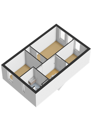 Floorplan - De Schans 28, 6733 ER Wekerom
